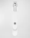 Zwilling Beauty Premium Nail Clipper With Extended Handle In White