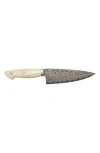 Zwilling Bob Kramer Cumulus 6-inch Chef's Knife In White