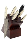 Zwilling Bob Kramer Cumulus 7-piece Knife Block Set In White