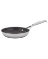Zwilling Energy Plus 8-inch Stainless Steel Ceramic Nonstick Fry Pan In Stainless Steel,grey