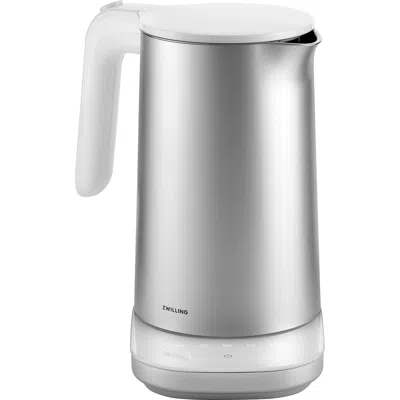 Zwilling Enfinigy Cool Touch 1-liter Electric Kettle Pro, Cordless Tea Kettle & Hot Water In Metallic