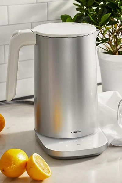 Zwilling Enfinigy Cool Touch 1 Liter Electric Kettle Pro In Silver At Urban Outfitters In Metallic