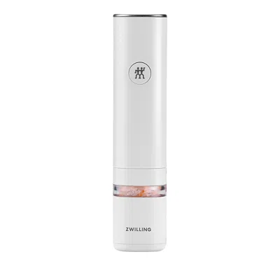 Zwilling Enfinigy Electric Salt And Pepper Mill In White