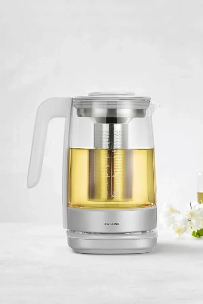 Zwilling Enfinigy Glass Electric Kettle In Silver At Urban Outfitters In Metallic