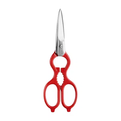 Zwilling Forged Multi-purpose Kitchen Shears - Red Handle