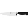 Zwilling Four Star 7-inch Chef Knife In Black