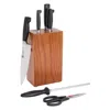 Zwilling Four Star 7-pc. Knife Block Set In Black