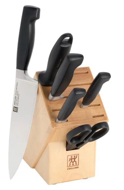 ZWILLING ZWILLING FOUR STAR 7-PIECE KNIFE SET