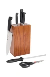 Zwilling Four Star 8-piece Knife Block Set In Silver