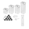 Zwilling Fresh & Save Cube 6-piece S Vacuum Starter Set In Transparent-white