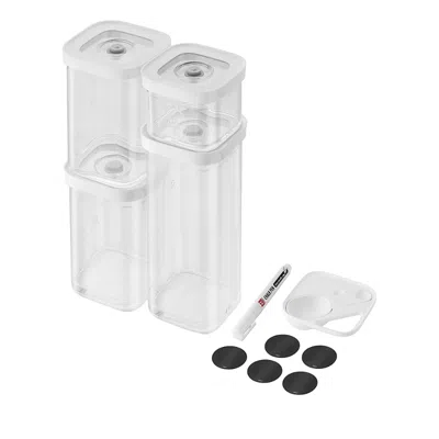 Zwilling Fresh & Save Cube 6 Piece Small Container Set In Transparent-white