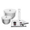 Zwilling Fresh And Save Stainless Steel Vacuum Bowl Starter Set In Silver
