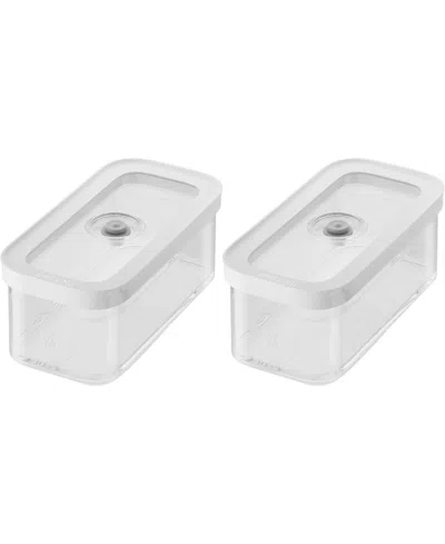 Zwilling Fresh Save Cube 2-pack Containers In Transparent-white