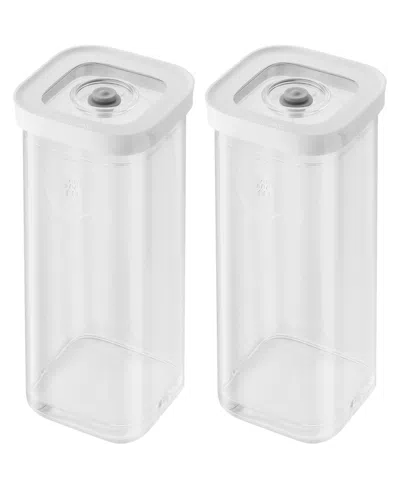 Zwilling Fresh Save Cube 2-pack Containers In Transparent-white