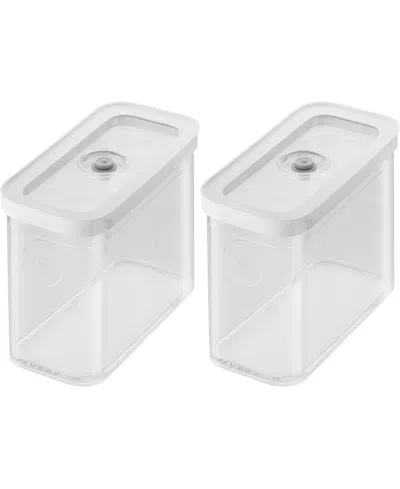 Zwilling Fresh Save Cube 2-pack Containers In Transparent-white