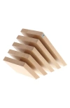 Zwilling Italian Slanted Magnetic Knife Block In Natural Beechwood