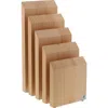 Zwilling Italian Upright Magnetic Knife Block In Natural Beechwood