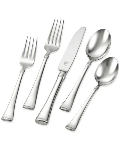 Zwilling J.a. Henckels Angelico 45pc Flatware Set In Gray