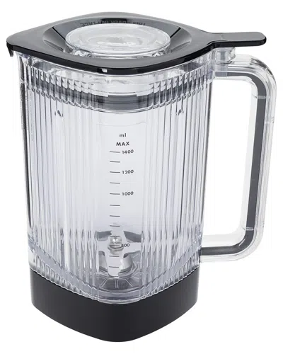 Zwilling J.a. Henckels Enfinigy 48-oz Black Power Blender Jar With Cross Blade & Vacuum Lid In Transparent