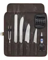 Zwilling J.a. Henckels Forged Accent 9pc Barbecue Carving Tool Set In Black