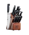 Zwilling J.a. Henckels Four Star 12-pc. Knife Block Set In N,a
