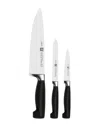 Zwilling J.a. Henckels Four Star 3pc Knife Starter Set