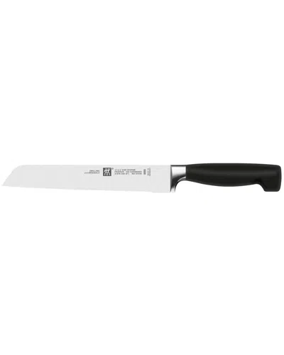 Zwilling J.a. Henckels Four Star 8in Bread Knife In Black