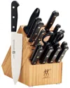 Zwilling J.a. Henckels Gourmet 18pc Block Set