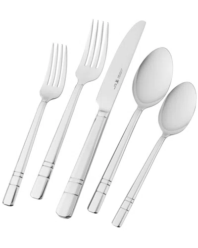 Zwilling J.a. Henckels Henckels Madison Square 20pc 18/10 Stainless Steel Flatware Set In Pink