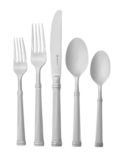 Zwilling J.a. Henckels Henckels Lucena 65pc 18/10 Stainless Steel Flatware Set In Gray