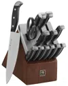 Zwilling J.a. Henckels Henckels Statement Self-sharpening Knife Set With Block In Black
