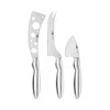 Zwilling J.a. Henckels 3-piece Cheese Knife Set In Silver