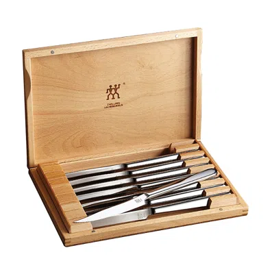 Zwilling J.a. Henckels 8-piece Steak Knife Set In Stainless Steel