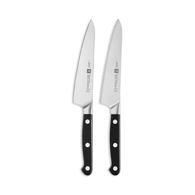 Zwilling J.a. Henckels Pro 2-piece Prep Set In Silver