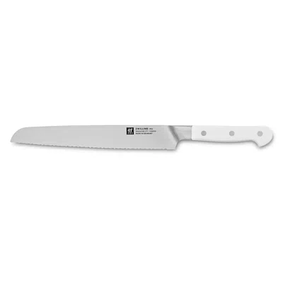 Zwilling J.a. Henckels Pro Le Blanc 9 Serrated Bread Knife In Silver