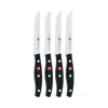 Zwilling J.a. Henckels Twin Signature 4-piece Steak Knife Set In Silver