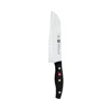 Zwilling J.a. Henckels Twin Signature 7 Hollow Edge Santoku In Silver