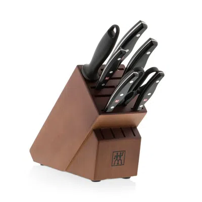 Zwilling J.a. Henckels J. A. Henckels Twin Signature 8-piece Knife Block Set - Exclusive In Silver