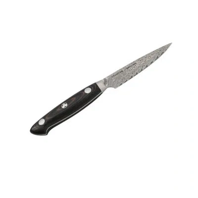Zwilling J.a. Henckels Kramer By Zwilling Euroline Damascus Collection 3.5-inch Paring Knife In Black Matte