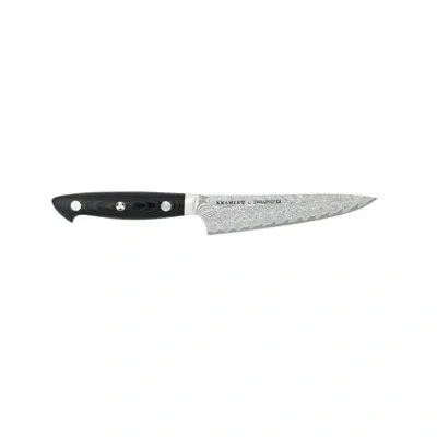 Zwilling J.a. Henckels Kramer By Zwilling Euroline Damascus Collection 5.5-inch Prep Knife In Black
