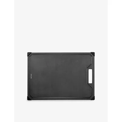 Zwilling J.a. Henckels Logo-print Fibre-wood Chopping Board 42cm X 30cm In Black
