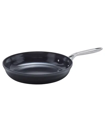 Zwilling J.a. Henckels Motion Ceramic Hard Anodized 12in Nonstick Fry Pan In Black