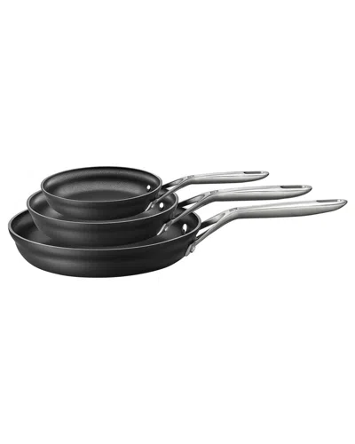 ZWILLING J.A. HENCKELS ZWILLING J.A. HENCKELS MOTION HARD-ANODIZED 3PC NONSTICK FRY PAN SET