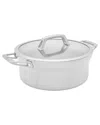 Zwilling J.a. Henckels Motion Stainless Steel 5qt Dutch Oven With Lid In Metallic