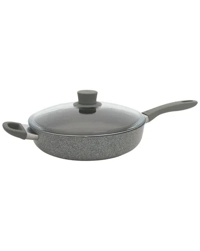 Zwilling J.a. Henckels Zwilling Ja Henckels Parma Plus 3.9qt Aluminum Nonstick Sautž Pan With Helper Handle & Lid In Gray