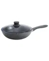 Zwilling J.a. Henckels Parma Plus Ceramic 11in Nonstick Wok With Lid