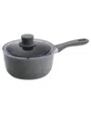 Zwilling J.a. Henckels Parma Plus Ceramic 2.9qt Nonstick Saucepan With Lid In Black