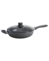 Zwilling J.a. Henckels Parma Plus Ceramic 3.9qt Nonstick Sauté Pan With Lid &  Handle In Black