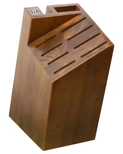 Zwilling J.a. Henckels Pro 10-slot Knife Block In Brown
