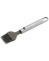 Zwilling J.a. Henckels Pro Silicone And Stainless Steel Pastry Brush In Metallic